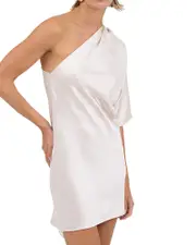 Nonchalant Label Malia Drape Back Dress