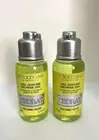 L'occitane Body&Hair Shower Gel Cedrat Pour Homme For Men 75ml x 2 Brand New