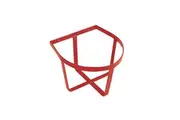Stubbs Bucket Holder Lightweight Wall Fixture S8L (Red) (One Size)