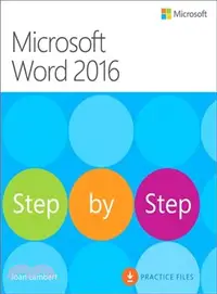 在飛比找三民網路書店優惠-Microsoft Word 2016 Step by St