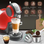 Reusable Coffee Pods 304 Stainless Steel Refillable Coffee Capsule with wezfi