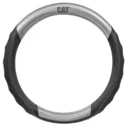 Carbon Fiber Two Tone Soft Leather Grip Steering Wheel Cover CAT - Universal Fit (for: Lexus)