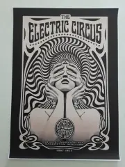The Electric Circus - Psychedelic Happenings - NY Niteclub 1967-1971 - Poster