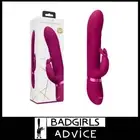 VIVE Nari - Pink Wiggle Rotating Rabbit Vibrator 10 Speeds Usb 15.4cm Insert