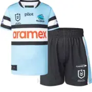 Cronulla Sharks 2025 Toddler Toddler Home Jersey Sizes 0-4 BNWT