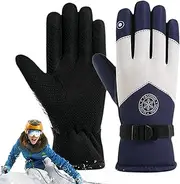 [Generic] Winter Gloves, Warm Gloves for Men - Warming Mitten with Screen Touch, Waterproof Ski Gloves for Men and Women, Winter Snow Gloves for Cycling, Snowboarding, Wint
