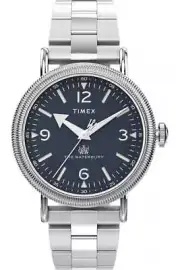 Timex Mens Waterbury Solo Tempo Watch: Water-Resistant & Adjustable