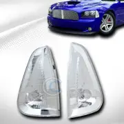 Fits 05/06-10 Dodge Charger LX Chrome Clear Signal Parking Corner Lights Lamps
