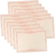 FOYTOKI 50pcs Certificate Inner Paper A4 Printing Paper Certificate Plaque Letter Size White Paper Letter Size Printer Paper Birthday Certificates for Students Letter Size Paper Red