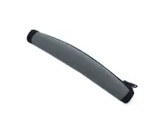 Earmuff Covers for Head Beam Pad Zipper Cushion Black for Audio Technica AR3BT AR3IS S200BT SR30BT WS660BT WS55X WS33X - Gray