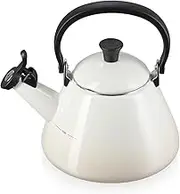 Le Creuset Kone Stovetop Kettle, 1.6 Liter Capacity, Meringue