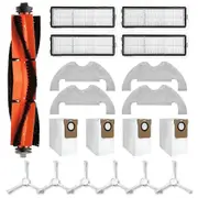 Filter Brush Mop Pads Dust Bag Accessories Kit for D10 Plus Robot Vacuum