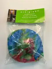 Evergreen cheerful Floral Solar Windsock