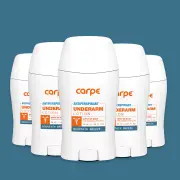 Carpe Antiperspirant Underarm Stick 50ml - 5 Pack, Mountain Breeze