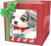 Realistic Robot Puppy, Ai Robotic Dog Toy That can Walking and Barking, My Realistic Robot Cat, Walking, Barking, Tail Wagging, for Kids, Elderly Little Boys Girls d