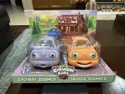 Chevron Cars Zac Zoomer Skyler Scamper Collect Toy Car Google Eyes 1999 New