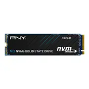 PNY CS2241 2TB NVMe SSD Gen4x4 M.2 5000MB/s 4200MB/s R/W TBW 1.5M hrs MTBF 5yrs wty