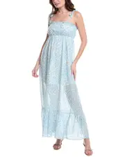 MARION Tie-Strap Maxi Dress