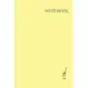 Pastel Yellow Animal Composition Book: Wide Lined Notebook: Giraffe Journal for Exotic Animal Lovers, 110 pages 6x9 in.