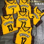 NBA NBA球衣 球衣 籃網隊紀念版黃色迷彩11號IRVING球衣HARDENBIGGIEDURANT籃球服 籃球背心
