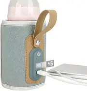 Baby Bottle Warmer | Adjustable Milk Warmer,USB Baby Bottle Insulation Cover Bottle Warmer with Display, Adjustable Temperature Control, Milk Warmer for Home/Family Travel
