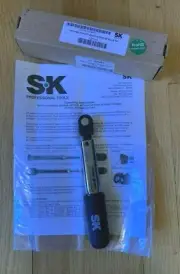 SK Tools SKT0400 Preset Ratcheting 50 In. Lb. Torque Wrench 1/4" Drive *NEW* S/R