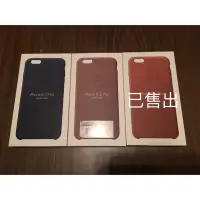 在飛比找蝦皮購物優惠-iPhone 6s Plus 原廠皮革保護套