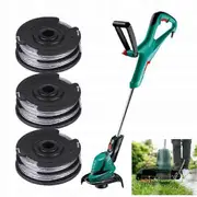 For Parkside Trimmers Set of 3 Replacement Spools with 4 Meter Cutting Line for Professional Grass Trimming and Lawn Maintenance