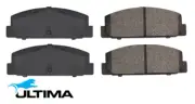 REAR SEMI-METALLIC BRAKE PAD SET FOR MAZDA RX-7 FC FD 13B 13B-T 13B-REW 1.3L R2 (for: Mazda)