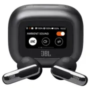JBL Live Flex 3 True Wireless Noise Cancelling Earbuds - Black. JBLLIVEFLEX3BLK