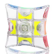 Catzon Fidget Spinner 1X3X3 Speed Cube Puzzle Anti-Anxiety Toys for Kids Audlts-Glass
