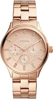 [FOSSIL] Modern Sophisticate Multifunction Rose Gold-Tone Stainless Steel Watch
