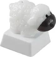 3D Resin Keycap Cartoon Lamb Fun And Unique Shape For Mechanical Keyboards With Light Transmitting