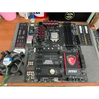 在飛比找蝦皮購物優惠-微星 Z97 GAMING 5主機板+CPU E3-1231