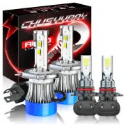 Para For Toyota RAV4 2001-2008 faro LED+luces antiniebla 4x