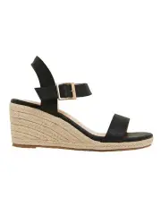 [Sandler] Annie Black Smooth Sandals