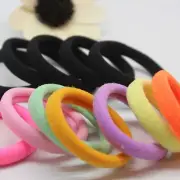 Hair Care 100Pcs/set Head rope Women Elastic Hair Ties Bands Rope Ponytail
