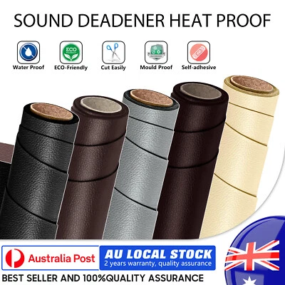 PU Self Adhesive Leather Repair Patches Kit Sofa Couch Car Seats Patching Tool