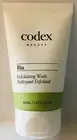 CODEX BEAUTY Bia Exfoliating Wash - Mini Size 1.2 fl oz./36ml - New Sealed