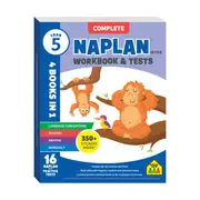 Naplan-Style Complete Workbook and Tests Year 5: 4 Books in 1 - Book