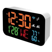 Tuya WiFi Clock Calendar Intelligent Hygrometer with Digital LED Display6048