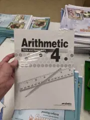 Arithmetic Grade 4 Abeka Test Quiz Speed Drills Packet Loose