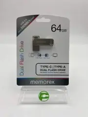 New Memorex Dual Flash Drive Type C to Type A