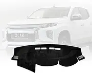 X-CAR Dash Mat for Mitsubishi Triton MQ MR Dual Cab 2015-2024 Non-Slip Microfiber Pad Cover Interior Accessories