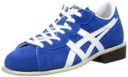 ASICS Weight Lifting Shoes 1163A006-100 Unisex Size US9 Blue/White Leather 2E