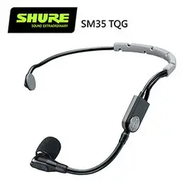 SHURE SM35-TQG 頭戴式心型指向電容麥克風-原廠公司貨