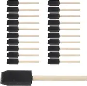 36 Pcs Graffiti Sponge Brushes with Ergonomic Handles for Creative Painting Sponge Brushes for Childrens Art Activities