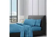 Bedding King 1200TC Pure Egyptian Cotton Sheet Set - Cool Blue