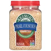 Pearl Couscous, Israeli-Style Wheat Couscous Pasta, Non-Gmo, 24.5-Ounce Jar, (Pa