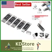 Versatile 5 Pack 128GB USB-C Memory Stick with Dual Connector - for All Devices